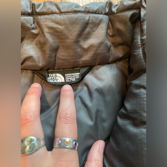 NorthFace 550 Insulated Goose Down Grey Vest 🪿 - Picture 5 of 6